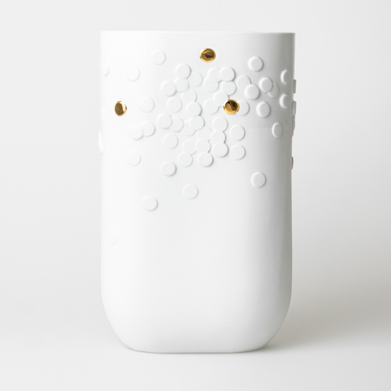 Raeder - Πορσελάνινο Βάζo Δαπέδου Golden Dot