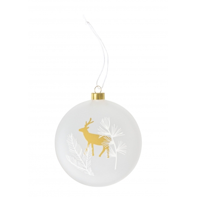 Raeder - Χριστουγεννιάτικο Στολίδι Frosted Bauble Deer Raeder - Χριστουγεννιάτικο Στολίδι Frosted Bauble Deer