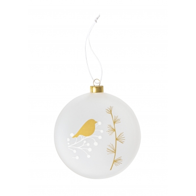 Raeder - Χριστουγεννιάτικο Στολίδι Frosted Bauble Robin Raeder - Χριστουγεννιάτικο Στολίδι Frosted Bauble Robin