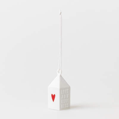 Raeder - Πορσελάνινο Στολίδι Bell Cottage Love Joy Happiness