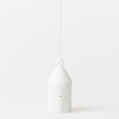 Raeder - Πορσελάνινο Στολίδι Christmas House Hanger Crip