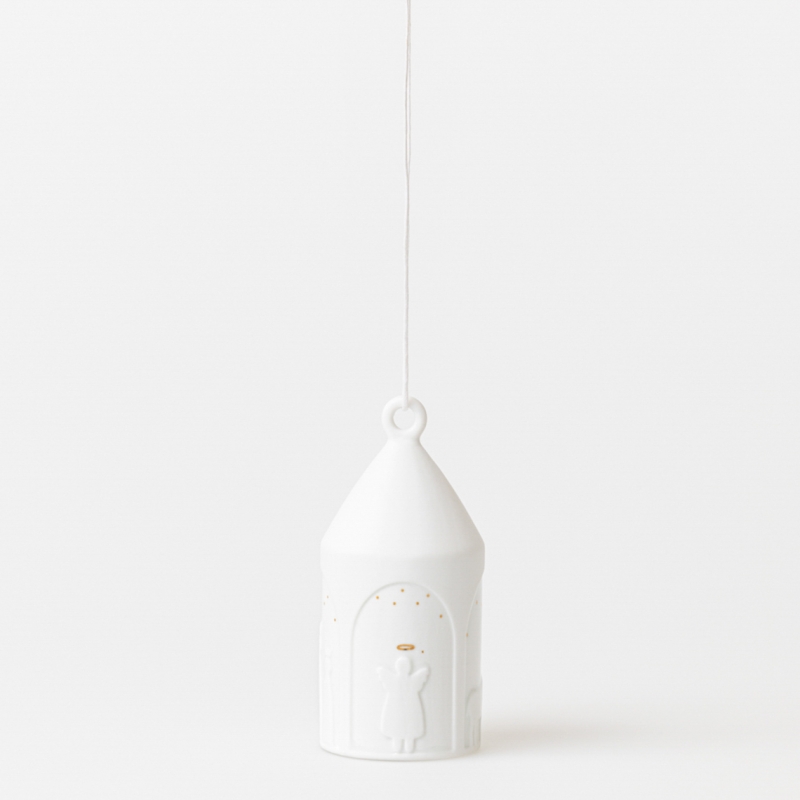 Raeder - Πορσελάνινο Στολίδι Christmas House Hanger Crip