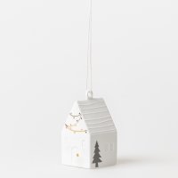 Raeder - Πορσελάνινο Στολίδι Christmas House Hanger Xmas