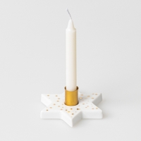 Raeder - Πορσελάνινο Κηροπήγιο Winter Light Stars