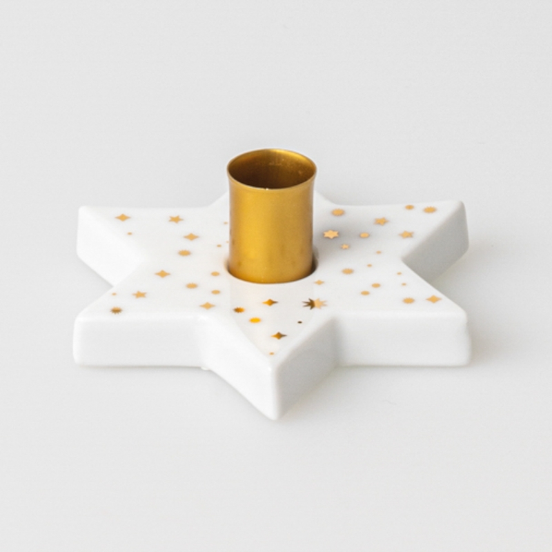 Raeder - Πορσελάνινο Κηροπήγιο Winter Light Stars
