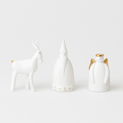 Raeder - Πορσελάνινο Διακοσμητικό Σετ 3 Christmas Figures Raeder - Πορσελάνινο Διακοσμητικό Σετ 3 Christmas Figures