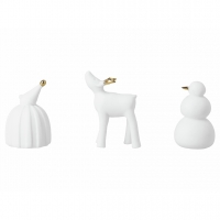 Raeder - Πορσελάνινο Διακοσμητικό Σετ 3 Winter Figures Raeder - Πορσελάνινο Διακοσμητικό Σετ 3 Winter Figures