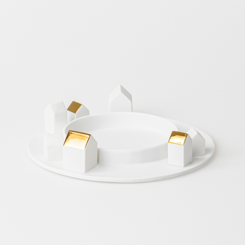 Raeder - Πορσελάνινο Κηροπήγιο Village Of Light