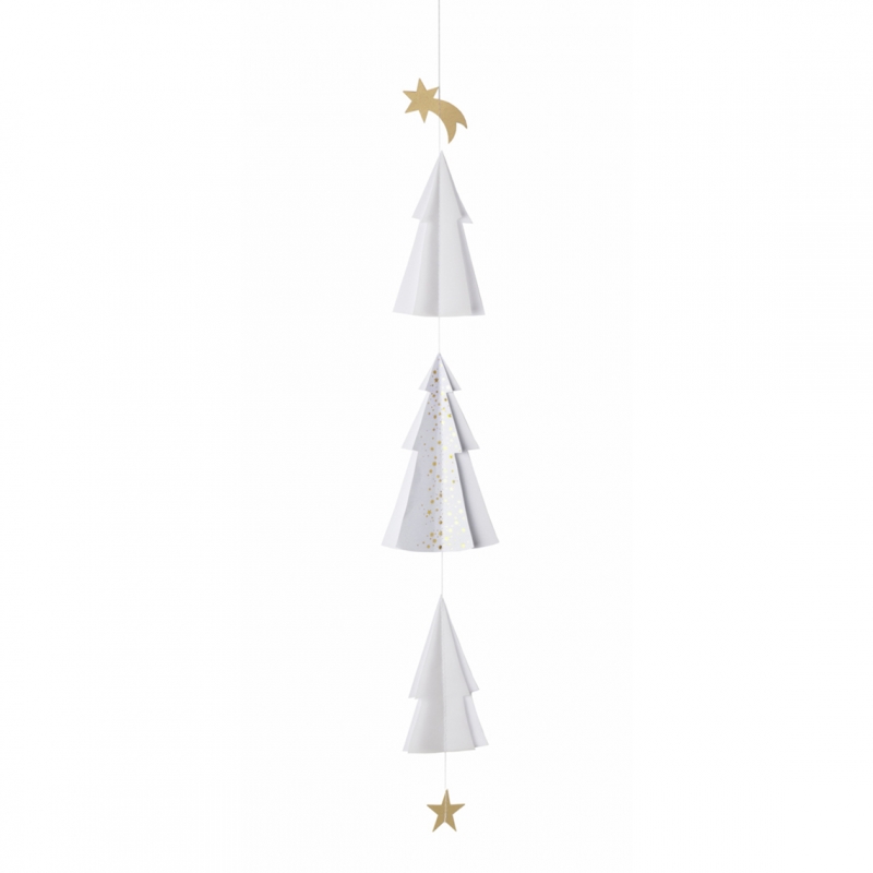 Raeder - Διακοσμητική Γιρλάντα Fir Paper Stars