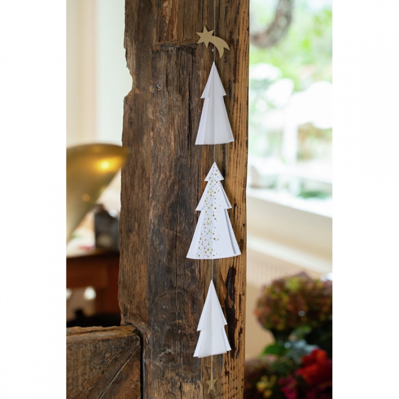 Raeder - Διακοσμητική Γιρλάντα Fir Paper Stars