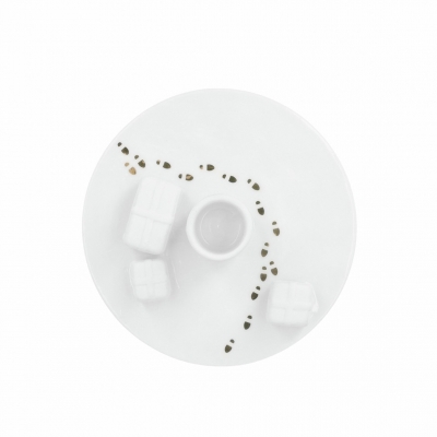 Raeder - Πορσελάνινο Κηροπήγιο Santas Workshop