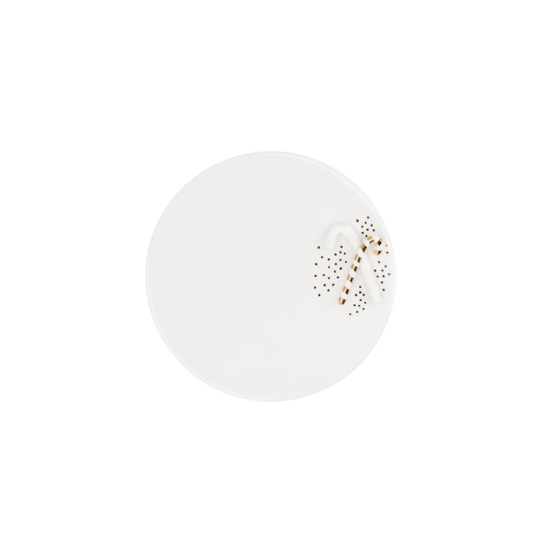 Raeder - Χριστουγεννιάτικο Πορσελάνινο Σταντ Για Γλυκά Candy Cane