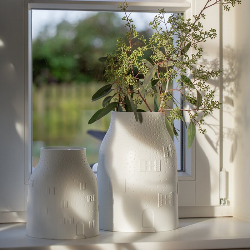 Raeder - Πορσελάνινο Βάζο Winter House Big