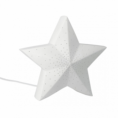 Raeder - Πορσελάνινo Διακοσμητικό Φωτιστικό Star Light