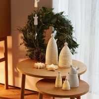 Raeder - Πορσελάνινο Φωτάκι LED Christmas Light Star