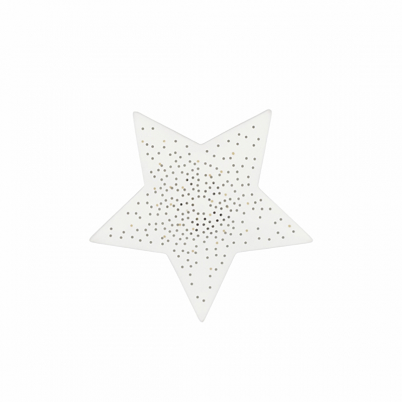 Raeder - Πορσελάνινο Φωτάκι LED Christmas Light Star