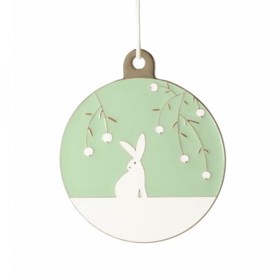 Raeder - Μεταλλικό Στολίδι Winter Rabbit