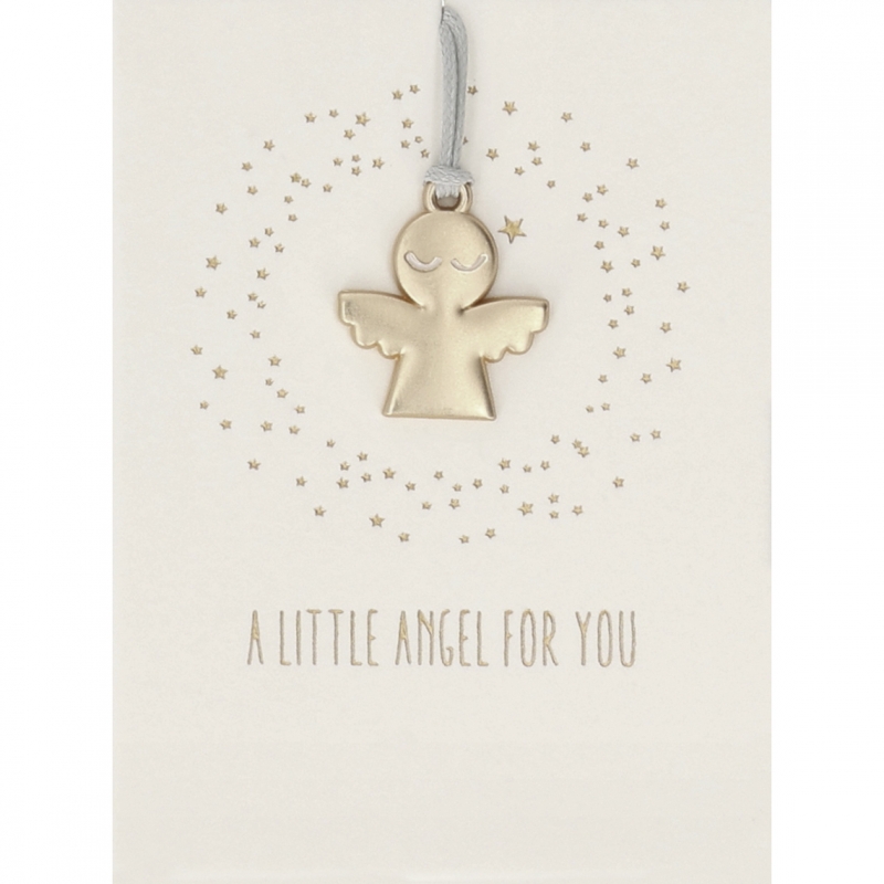 Raeder - Μίνι Κάρτα Με Μεταλλικό Στολίδι Angel