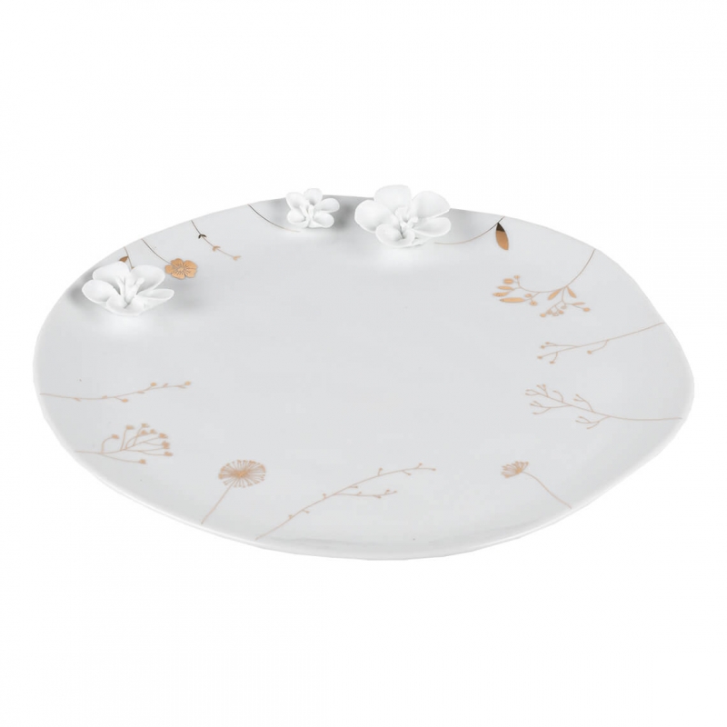 Raeder - Porcelain stories. Πορσελάνινο Πιάτο Flower