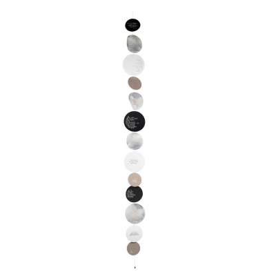 Raeder - Χάρτινη Γιρλάντα Cloud Poetry Circle Raeder - Χάρτινη Γιρλάντα Cloud Poetry Circle