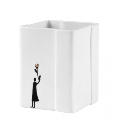 Raeder - Πορσελάνινο Μίνι Βάζο Heart Flower