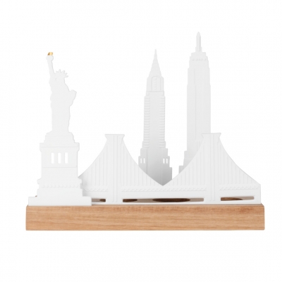 Raeder - Επιτραπέζιο Διακοσμητικό Βάση Για Ρεσώ City Skyline New York Raeder - Επιτραπέζιο Διακοσμητικό Βάση Για Ρεσώ City Skyline New York