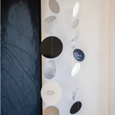 Raeder - Χάρτινη Γιρλάντα Cloud Poetry Circle Raeder - Χάρτινη Γιρλάντα Cloud Poetry Circle