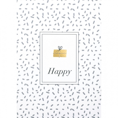 Raeder - Αναδιπλούμενη Ευχετήρια Κάρτα "Happy Birthday"