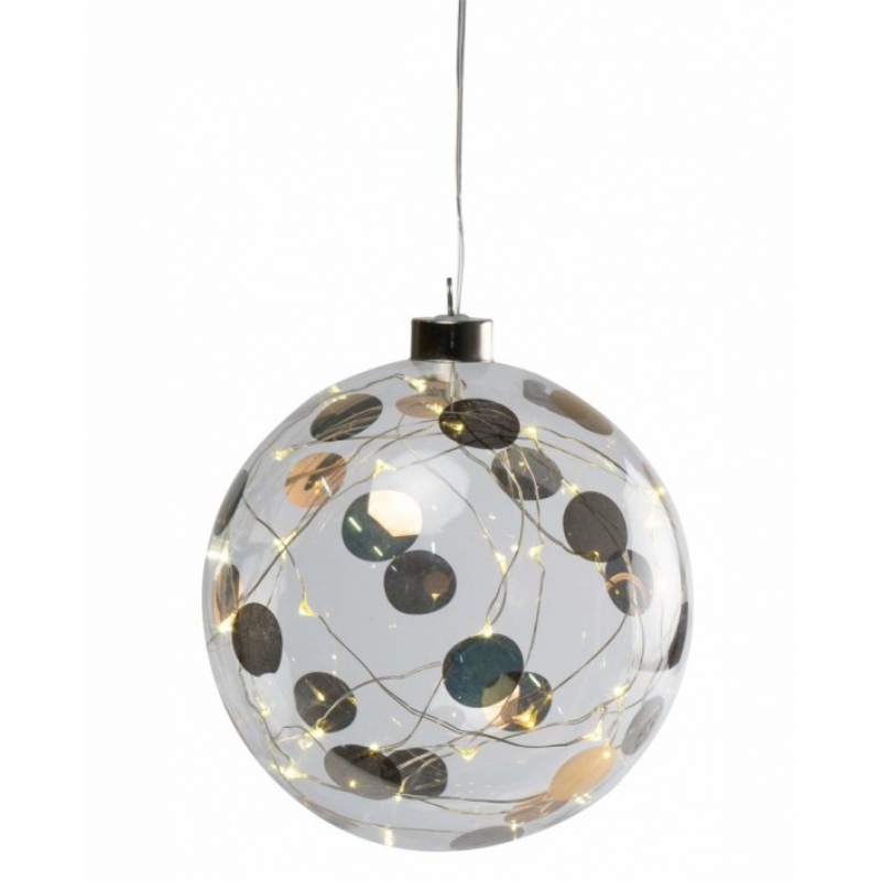 Raeder - Γυάλινη Μπάλα LED Dots Large Raeder - Γυάλινη Μπάλα LED Dots Large