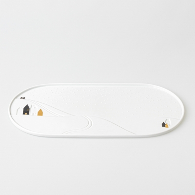 Raeder - Μακρόστενη Πορσελάνινη Πιατέλα Snow Landskape Raeder - Μακρόστενη Πορσελάνινη Πιατέλα Snow Landskape