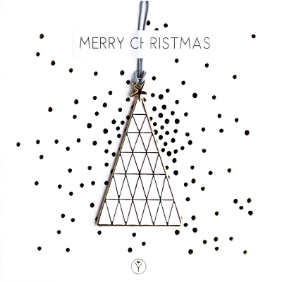 Raeder - Μεταλλικό Στολίδι Christmas Tree Gold Raeder - Μεταλλικό Στολίδι Christmas Tree Gold