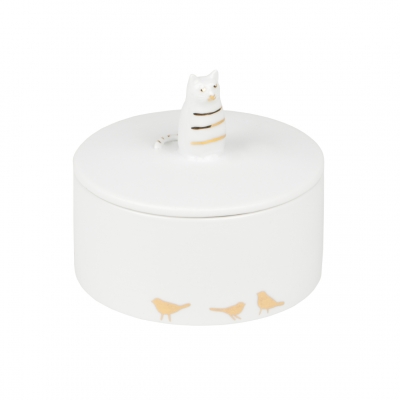 Raeder - Μίνι Πορσελάνινο Βάζο Αποθήκευσης "Cat"