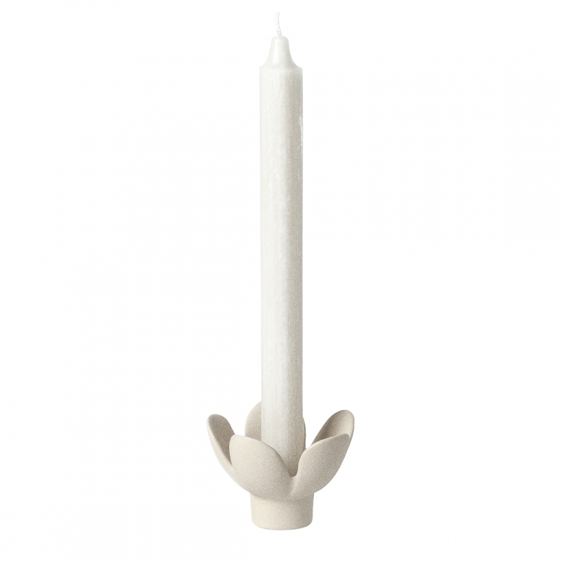 Raeder - Πήλινη Βάση Για Κερί Flower Beige Raeder - Πήλινη Βάση Για Κερί Flower Beige