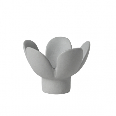 Raeder - Πήλινη Βάση Για Κερί Flower Grey