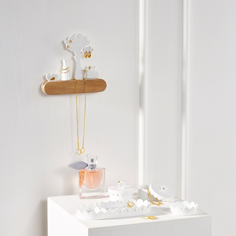 Raeder - Πορσελάνινη Κρεμαστή Κοσμηματοθήκη Jewelry Garden