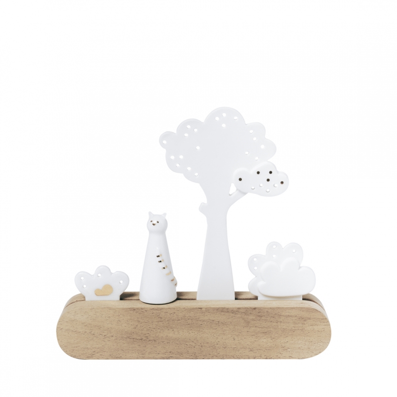 Raeder - Πορσελάνινη Κρεμαστή Κοσμηματοθήκη Jewelry Garden