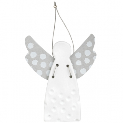 Raeder - Πορσελάνινο Αγγελάκι Dots Stamped