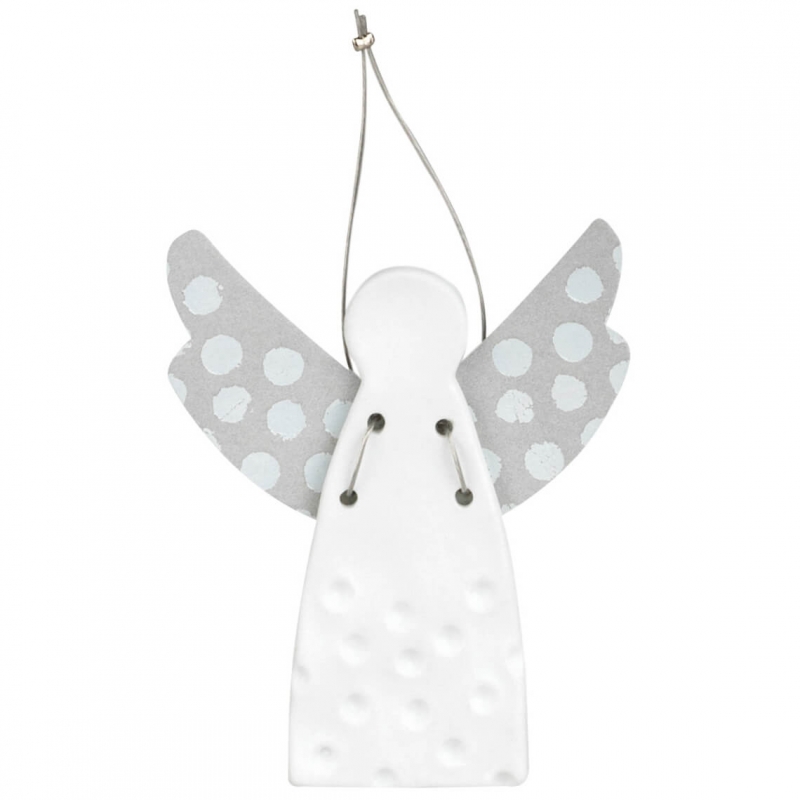 Raeder - Πορσελάνινο Αγγελάκι Dots Stamped Mini Raeder - Πορσελάνινο Αγγελάκι Dots Stamped Mini