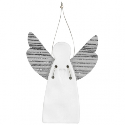 Raeder - Πορσελάνινο Αγγελάκι Heart Stamped Mini