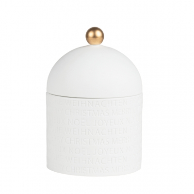 Raeder - Πορσελάνινο Βάζο Αποθήκευσης Merry Christmas Multilingual