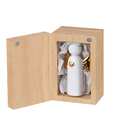 Raeder - Μίνι Κουτάκι Με Πορσελάνινο Διακοσμητικό Angel Companion Small