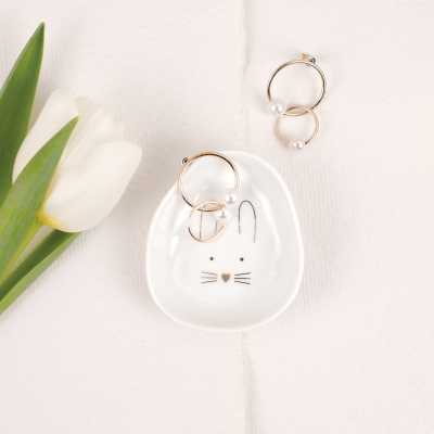 Raeder - Πορσελάνινο Διακοσμητικό Πιατάκι Bunny Face