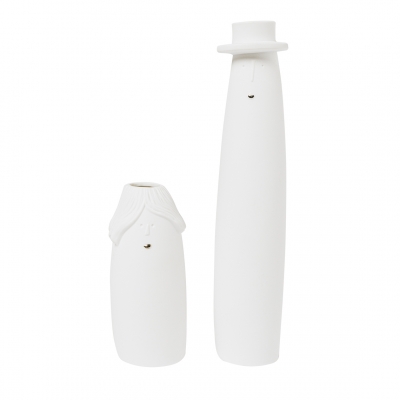 Raeder - Σετ 2 Πορσελάνινα Βάζα Grandfather And Grandmother