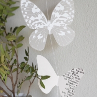 Raeder - Χάρτινη Γιρλάντα Butterly Large 110cm Raeder - Χάρτινη Γιρλάντα Butterly Large 110cm
