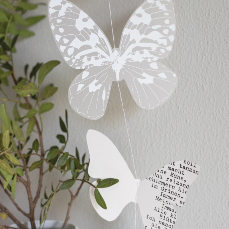 Raeder - Χάρτινη Γιρλάντα Butterly Large 110cm Raeder - Χάρτινη Γιρλάντα Butterly Large 110cm