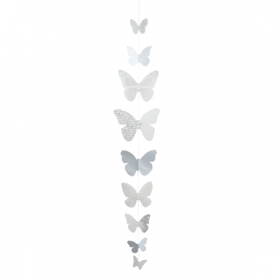 Raeder - Χάρτινη Γιρλάντα Butterly Large 110cm