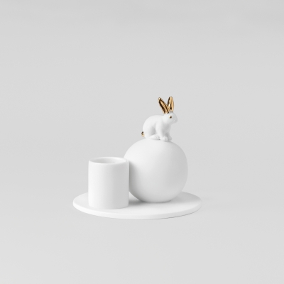 Trevoly By Raeder - Πορσελάνινη Βάση Για Κερί Rabbit