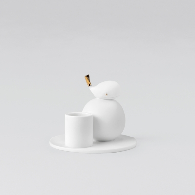 Trevoly By Raeder - Πορσελάνινη Βάση Για Κερί Whale