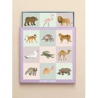 Vissevasse - Παιχνίδι Με Κάρτες Animal Bingo