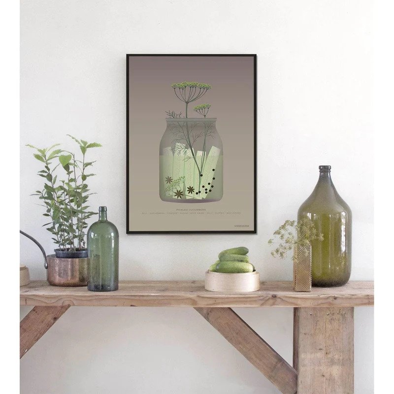 Vissevasse - Αφίσα 30x40cm Pickled Cucumbers